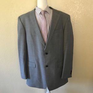 Tommy Hilfiger immaculate gray wool blazer 44L